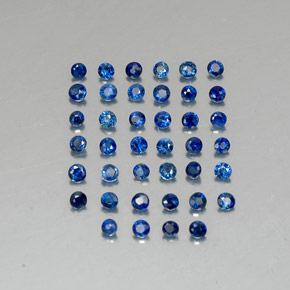 1.12 ct Blue Sapphire Gemstone, Sapphire Gem in Diamond-Cut Shape for Sale.
