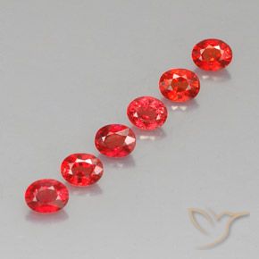 0.3ct Oval Facet Red Orange Sapphire Gem for sale 0.3ct Oval Facet Red Orange Sapphire Gem (ID: 324583)