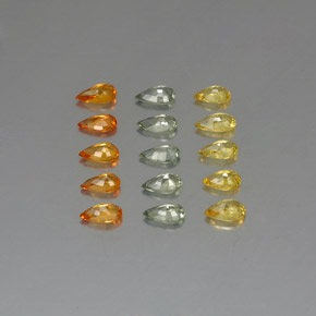 Sapphire Gemstone in 5 x 3 mm (calibrated) Size for Sale, Sapphire Stone in Multicolor Color