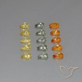 Sapphire Gemstones in 5 x 3 mm (calibrated) Size for Sale, Sapphire Stones in Multicolor Color