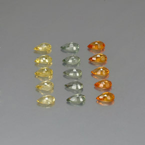 Sapphire Gemstones in 5 x 3 mm (calibrated) Size for Sale, Sapphire Stones in Multicolor Color