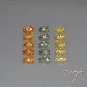 Sapphire Gemstones in 5 x 3 mm (calibrated) Size for Sale, Sapphire Stones in Multicolor Color