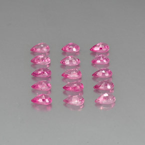 Sapphire Gemstones in 5 x 2.9 mm Size for Sale, Sapphire Stones in Pink Color