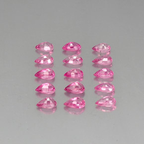 Sapphire Gemstone in 5.2 x 3.3 mm Size for Sale, Sapphire Stone in Pink Color