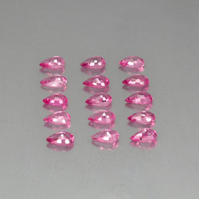 Sapphire Gemstone in 5 x 3 mm (calibrated) Size for Sale, Sapphire Stone in Pink Color