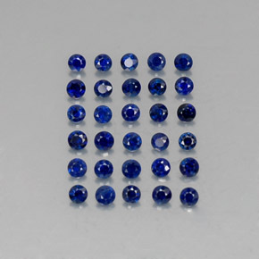 1.29 ct Blue Sapphire Gemstone, Sapphire Gem in Diamond-Cut Shape for Sale.