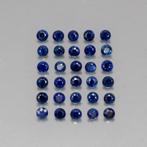1.27 ct Blue Sapphire Gemstone, Sapphire Gem in Diamond-Cut Shape for Sale.