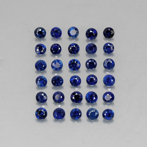 1.31 ct Blue Sapphire Gemstone, Sapphire Gem in Diamond-Cut Shape for Sale.