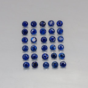 1.31 ct Blue Sapphire Gemstone, Sapphire Gem in Diamond-Cut Shape for Sale.