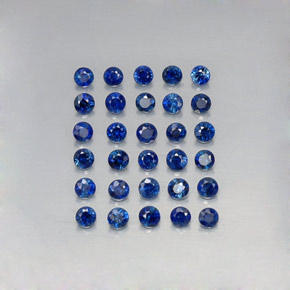 1.22 ct Blue Sapphire Gemstone, Sapphire Gem in Diamond-Cut Shape for Sale.