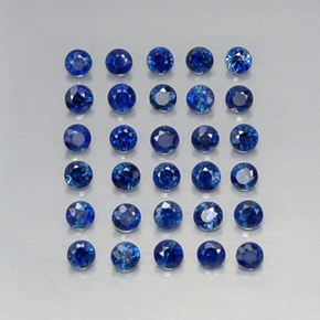 1.22 ct Blue Sapphire Stone, Natural Sapphire in Diamond-Cut Shape for Sale
