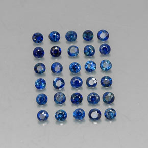 1.21 ct Blue Sapphire Gemstone, Sapphire Gem in Diamond-Cut Shape for Sale.