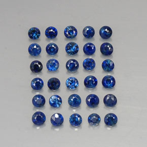 1.19 ct Blue Sapphire Gemstone, Sapphire Gem in Diamond-Cut Shape for Sale.