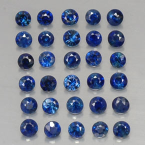 1.19 ct Blue Sapphire Stone, Natural Sapphire in Diamond-Cut Shape for Sale