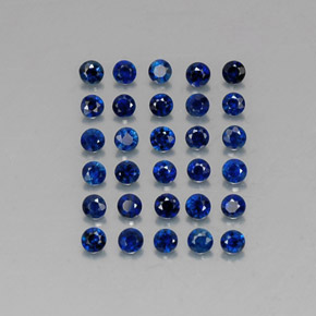 1.22 ct Blue Sapphire Gemstone, Sapphire Gem in Diamond-Cut Shape for Sale.