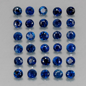 1.22 ct Blue Sapphire Stone, Natural Sapphire in Diamond-Cut Shape for Sale