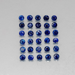 1.21 ct Blue Sapphire Gemstone, Sapphire Gem in Diamond-Cut Shape for Sale.