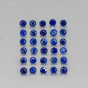 1.19 ct Blue Sapphire Gemstone, Sapphire Gem in Diamond-Cut Shape for Sale.