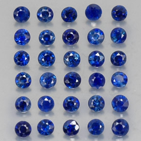1.19 ct Blue Sapphire Stone, Natural Sapphire in Diamond-Cut Shape for Sale