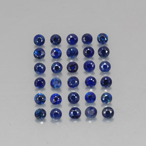 1.26 ct Blue Sapphire Gemstone, Sapphire Gem in Diamond-Cut Shape for Sale.
