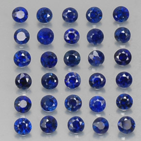 1.20 ct Blue Sapphire Stone, Natural Sapphire in Diamond-Cut Shape for Sale