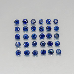 1.37 ct Blue Sapphire Gemstone, Sapphire Gem in Diamond-Cut Shape for Sale.