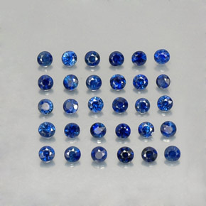 1.30 ct Blue Sapphire Gemstone, Sapphire Gem in Diamond-Cut Shape for Sale.