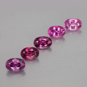 3.48 ct Pink Sapphire Gemstone, Sapphire Gem in Oval Facet Shape for Sale.