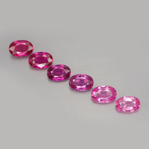 3.13 ct Pink Sapphire Gemstone, Sapphire Gem in Oval Facet Shape for Sale.