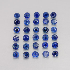 1.32 ct Blue Sapphire Gemstone, Sapphire Gem in Diamond-Cut Shape for Sale.