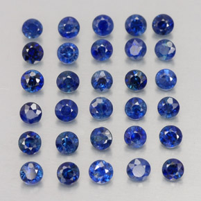 1.14 ct Blue Sapphire Stone, Natural Sapphire in Diamond-Cut Shape for Sale