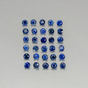 1.36 ct Blue Sapphire Gemstone, Sapphire Gem in Diamond-Cut Shape for Sale.