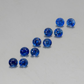 1.94 ct Blue Sapphire Stone, Natural Sapphire in Diamond-Cut Shape for Sale
