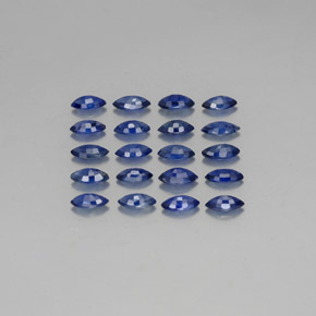 Sapphire Gemstone in 5 x 2.5 mm (calibrated) Size for Sale, Sapphire Stone in Blue Color