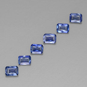 1.19 ct Blue Sapphire Stone, Natural Sapphire in Octagon / Scissor Cut Shape for Sale