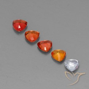 Sapphire Gemstones in 4 x 4 mm (calibrated) Size for Sale, Sapphire Stones in Multicolor Color
