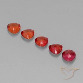 Sapphire Gemstones in 4.2 x 4.1 mm Size for Sale, Sapphire Stones in Multicolor Color