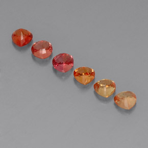 Sapphire Gemstone in 4.2 x 4.1 mm Size for Sale, Sapphire Stone in Multicolor Color