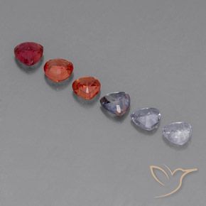 Sapphire Gemstones in 4 x 4 mm (calibrated) Size for Sale, Sapphire Stones in Multicolor Color