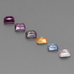 Sapphire Gemstone in 4.1 x 3 mm Size for Sale, Sapphire Stone in Multicolor Color