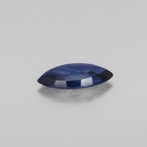 Sapphire Gemstone in 8.9 x 4.3 mm Size for Sale, Sapphire Stone in Deep Blue Color