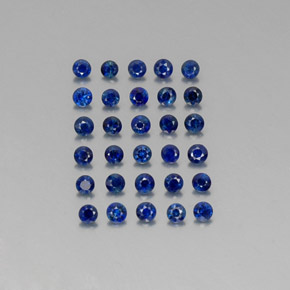 1.31 ct Blue Sapphire Gemstone, Sapphire Gem in Diamond-Cut Shape for Sale.