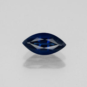 1.04 ct Blue Sapphire Gemstone, Sapphire Gem in Marquise Facet Shape for Sale.