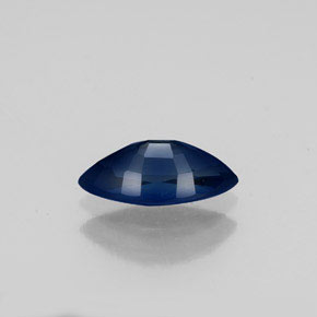 Sapphire Gemstone in 8.9 x 4.5 mm Size for Sale, Sapphire Stone in Deep Blue Color