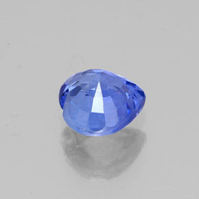 Sapphire Gemstone in 6.4 x 6.1 mm Size for Sale, Sapphire Stone in Blue Color