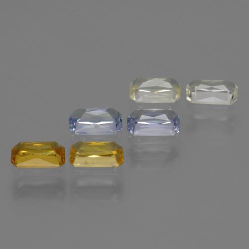 Sapphire Gemstones in 5 x 3 mm (calibrated) Size for Sale, Sapphire Stones in Multicolor Color