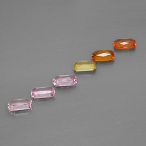 Sapphire Gemstone in 5 x 3 mm (calibrated) Size for Sale, Sapphire Stone in Multicolor Color