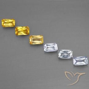 2.05 ct Octagon Cut Sapphire, 4.9 x 3 mm From Tanzania, Photo A