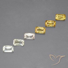 2.00 ctw Multicolor Sapphire Stones, Natural Sapphire in Octagon / Scissor Cut Shape for Sale