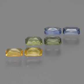 Sapphire Gemstones in 5 x 3 mm (calibrated) Size for Sale, Sapphire Stones in Multicolor Color